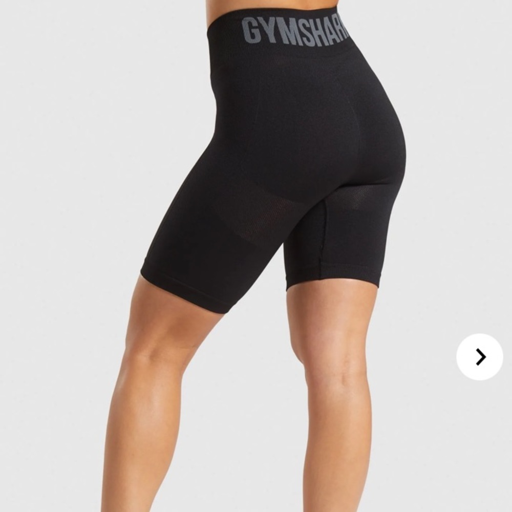 Gymshark Flex Cycling Shorts - Black/Charcoal